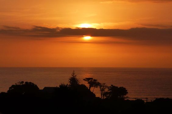 Sunset at Sunset View Lodge